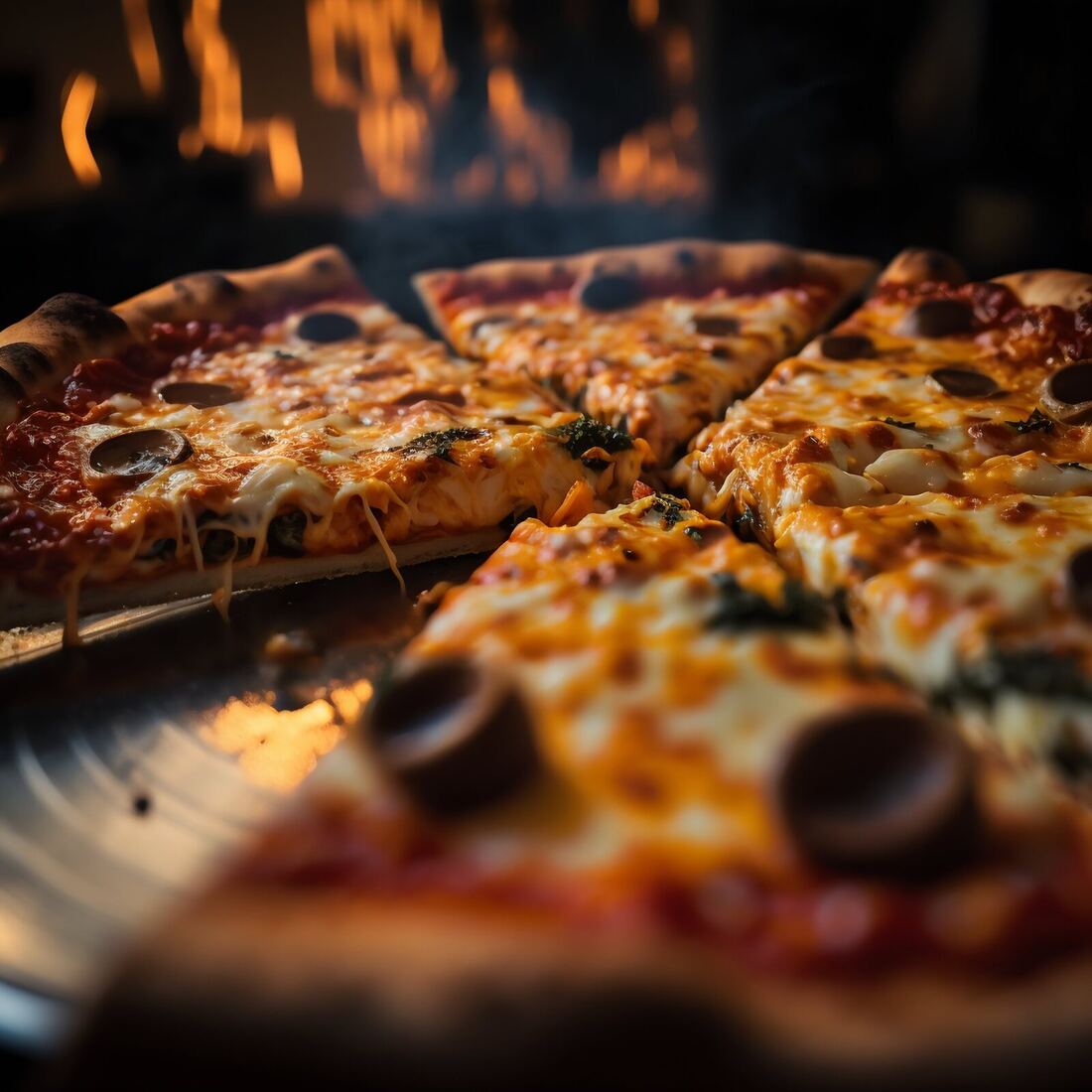 Pizzeria Brackenheim, La Terrazza: Pizza im Holzofen